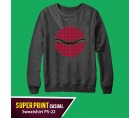 Super Print Casual Sweatshirt PS-22